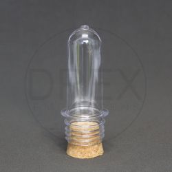 Mini Tubete Cristal c/ Rolha Cortiça 
